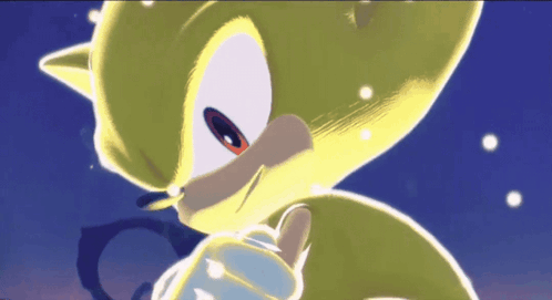Two Sonic the Hedgehogs on Red Background