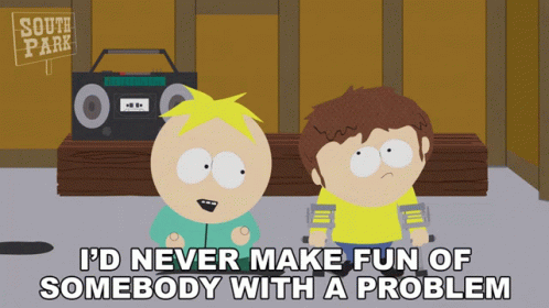 Two South Park Characters Standing Together