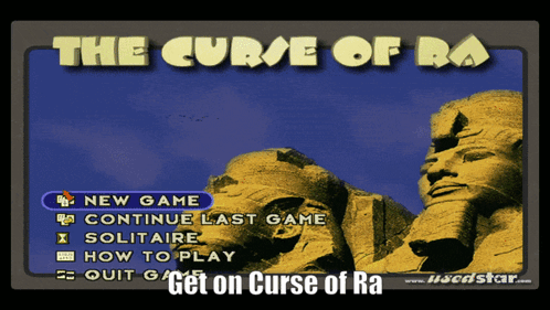 Two Statues in Curse of Ra