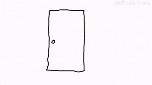 Stick Figures With One Wearing Hat And Mustache GIF