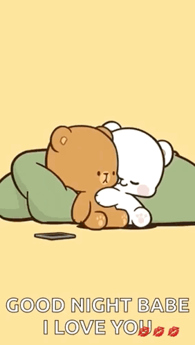 Two Teddy Bears Hugging with Hearts from Mouths