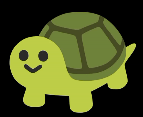 Two Turtles Crawling Post These Turtles the 16th of Every Month