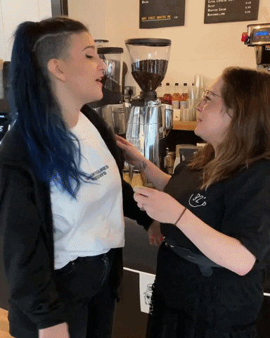 Two Women Big Hugs GIF