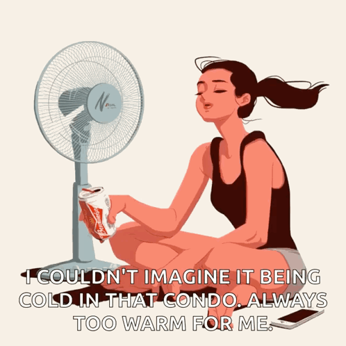 Two Women Holding Fans