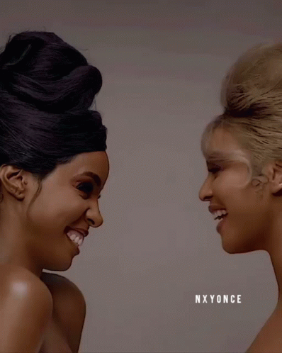 Two Women Hugging nxyonce