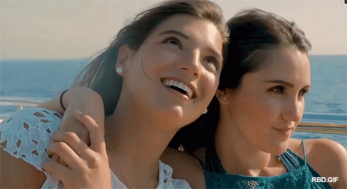 Two Women Laughing GIF