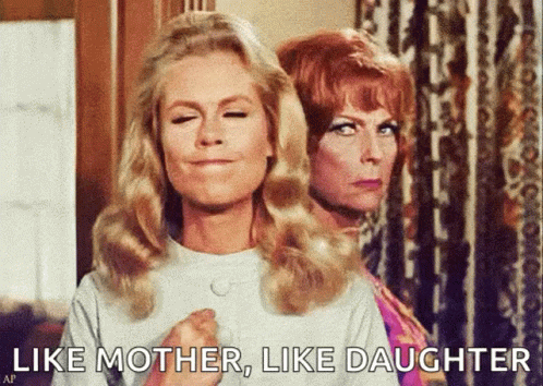 Two Women Like Mother Like Daughter