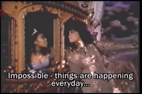 Two Women Mirror Impossible Things Happening Everyday GIF