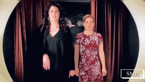 Two Women Next To Each Other Smp GIF
