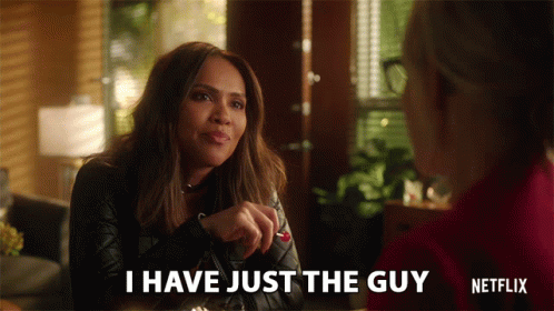 Two Women Saying I Have Just the Guy
