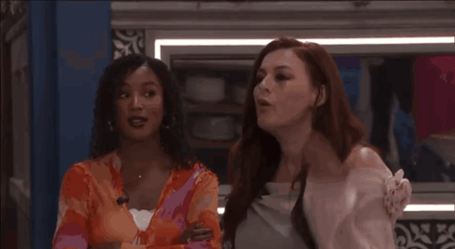 Two Women Standing Together