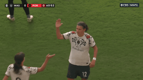 Two Women Swerve Ways After Greeting Each Other GIF