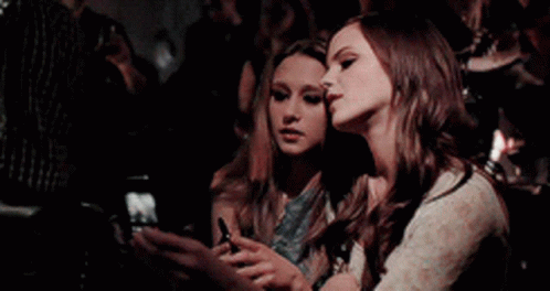 Two Women Taking Selfie