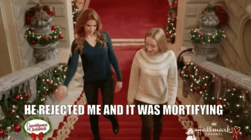 Two Women Walking Red Carpet Saying He Rejected Me And It Was Mortifying GIF