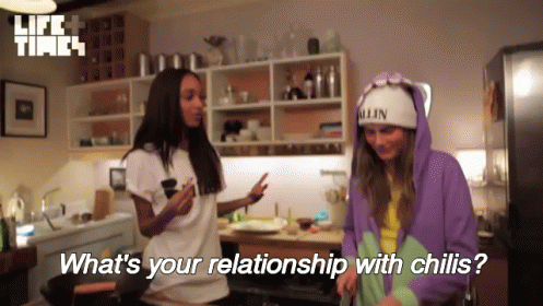 Two Women What's Your Relationship with Chilis Kitchen