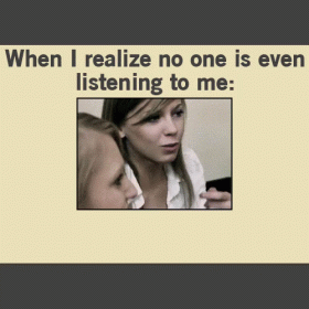 Two Women When I Realize No One Is Listening
