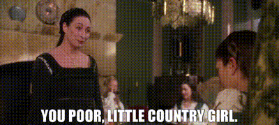 Two Women You Poor Little Country Girl