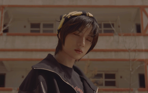 Txt Beomgyu Serious Look GIF