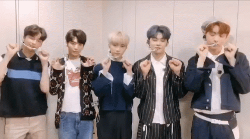 Txt Boys Cat And Dog Gestures GIF