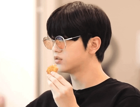 Txt Scared Soobin Covering Eyes GIF