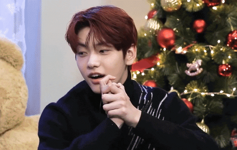 Txt Soobin Nervous Eyes GIF