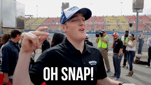 Ty Dillon Got Auto Draft Oh Snap GIF