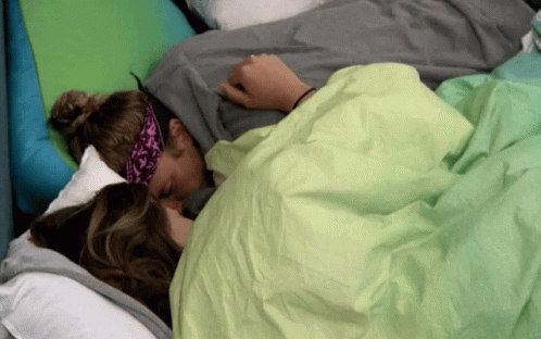 Tyler And Angela Big Brother Cuddle GIF