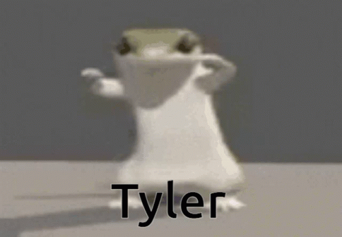 Tyler Dancing Lizard GIF
