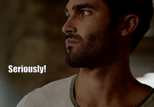 Tyler Hoechlin You Serious Clark GIF