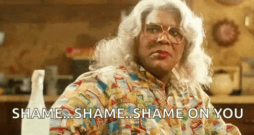 Tyler Perry That's A Shame GIF