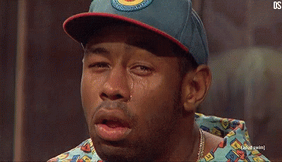 Tyler The Creator Crying Eric Andre Show GIF