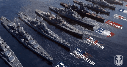 Types Of Warships GIF