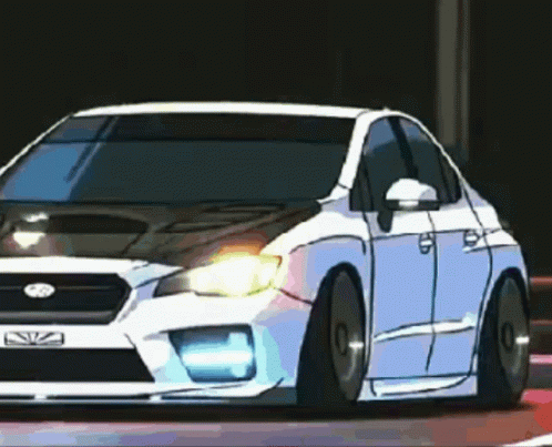 Typpes Of Car Anime GIF