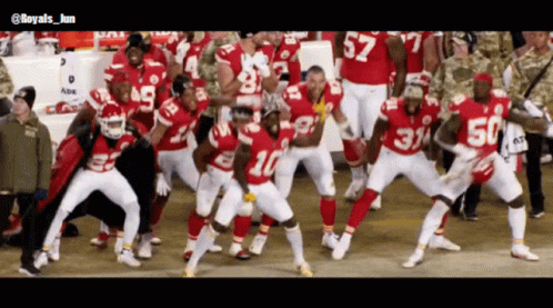 Tyreek Hill Celebration Dance Moves GIF