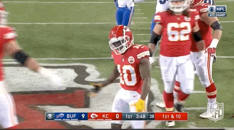 Tyreek Hill Getting Mad GIF