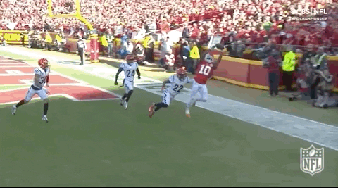 Tyreek Hill Running & Sliding GIF