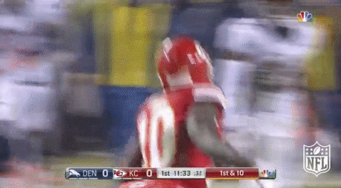 Tyreek Hill Spinning Fast GIF