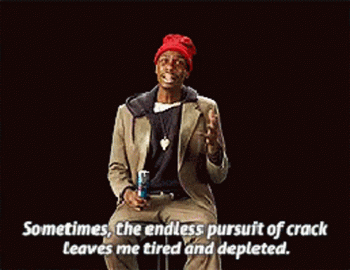 Tyrone Biggums Dave Chappelle Endless Pursuit GIF