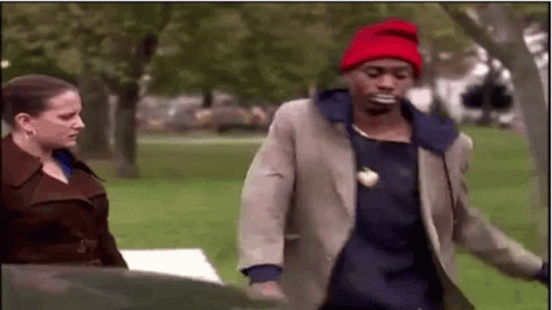 Tyrone Biggums Dave Chappelle Red Hat Dancing GIF