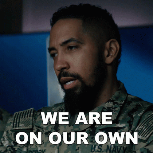 U.S. Navy Man Says We Are on Our Own