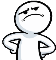 Uarrr Disappointed Sticker GIF