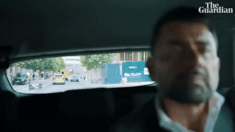 Uber Drive The Guardian GIF