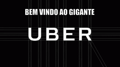 Uber Logo in White Letters