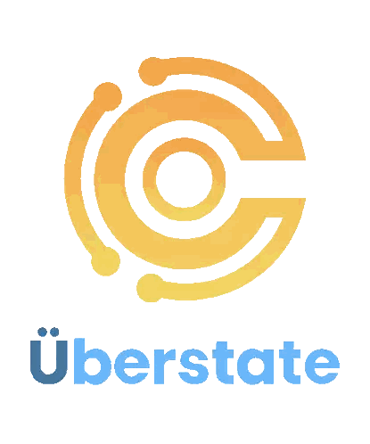 Uberstate Logo with C Circle