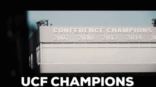 Ucf Conference Champion Trophies GIF