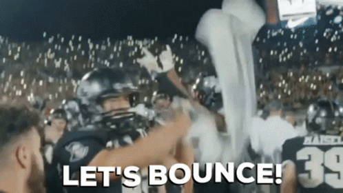 Ucf Knight Nation Let's Bounce GIF