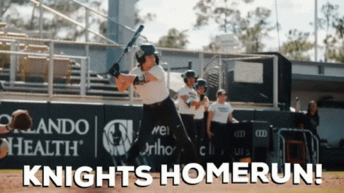Ucf Knights Baseball Homerun GIF