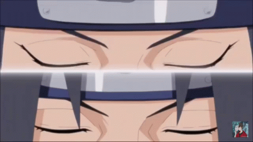 Uchiha Shisui And Itachi Sharingan Training GIF