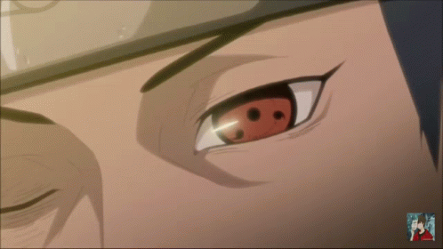 Uchiha Shisui Mangekyou Sharingan Eyes Transition GIF