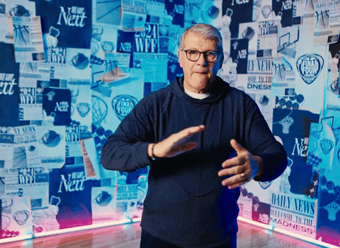 Uconn Head Coach Clapping GIF